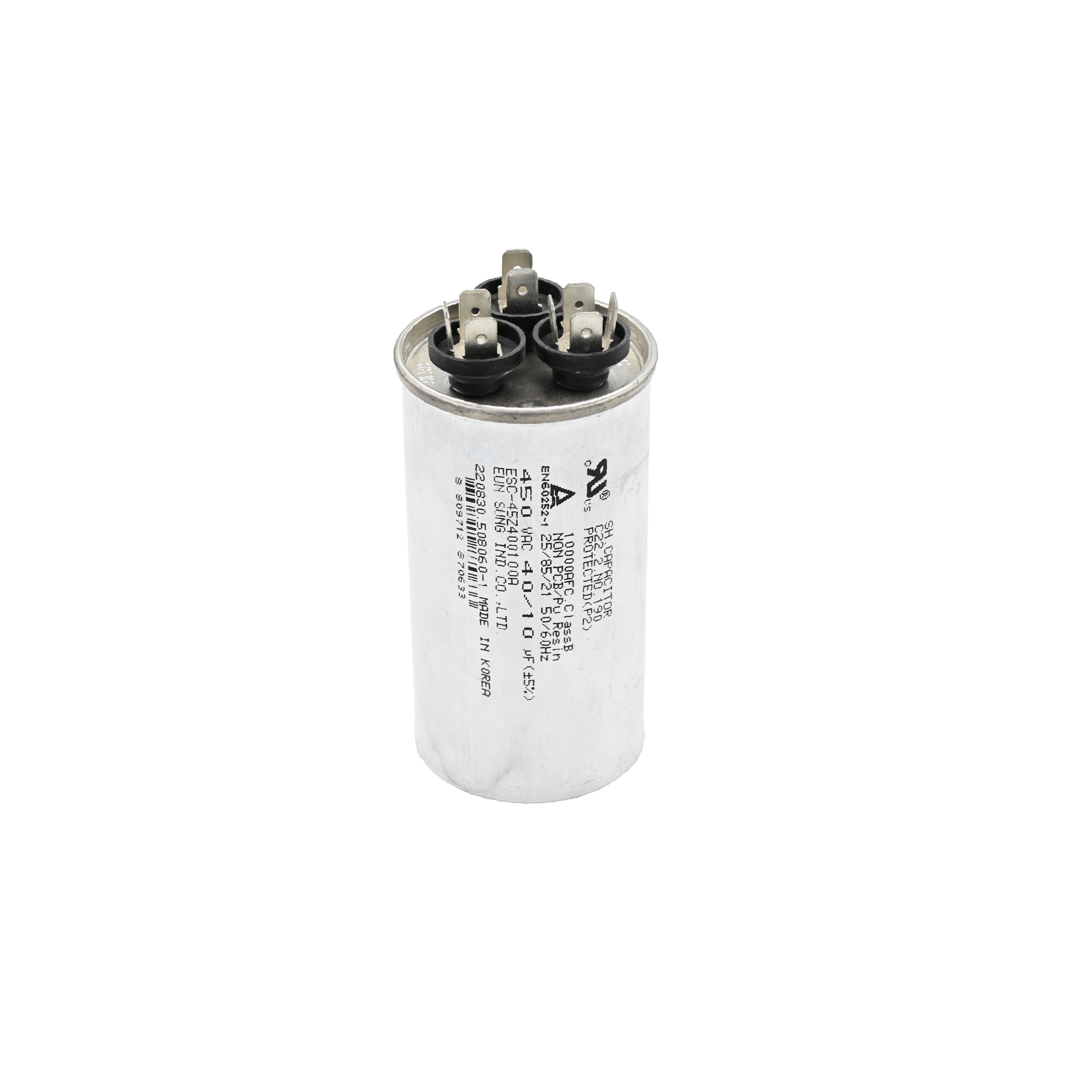 c15cb19a-4fda-4f2f-9de3-dfef6e868f1d.jpg كباستر كوري CAPCITOR KOREA 40+10 - الصورة 1