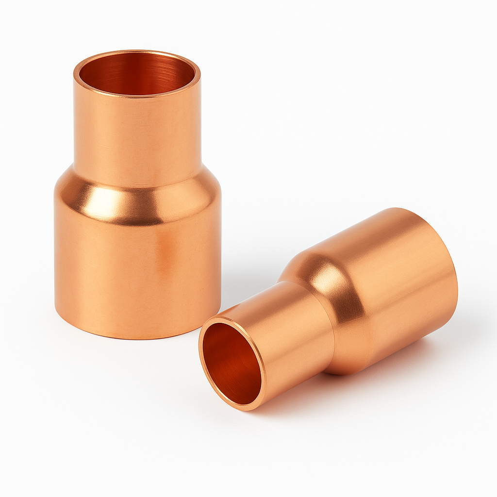 d92633e2-8c53-4bc9-8fbc-b383e33dab21.png نقاص نحاس لاوتون REDUCER COUPLER LAWTON UK 2-1/8X1-1/8 - الصورة 1