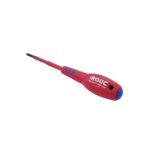 مفك مربع احمر وسط غاز كهرباء INSULATED STAR SCREWDRIVER ROLIC 1000V PH1×80MM V860180BU RED