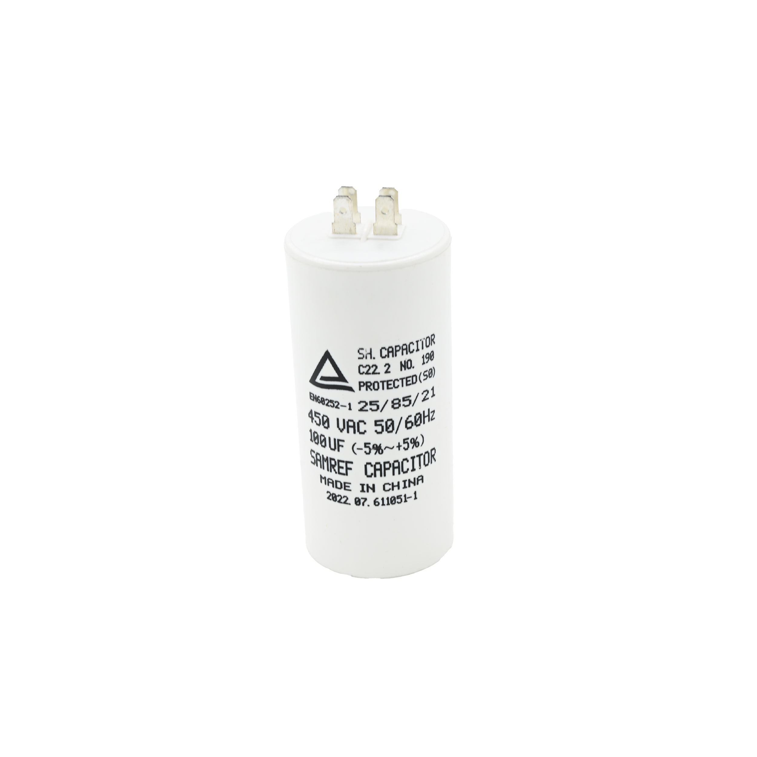 fa7d3b08-c7e1-448c-ac8b-b6df3c18f038.jpg كباستر ابيض صيني CAPACITOR WHITE 100UF CH - الصورة 1